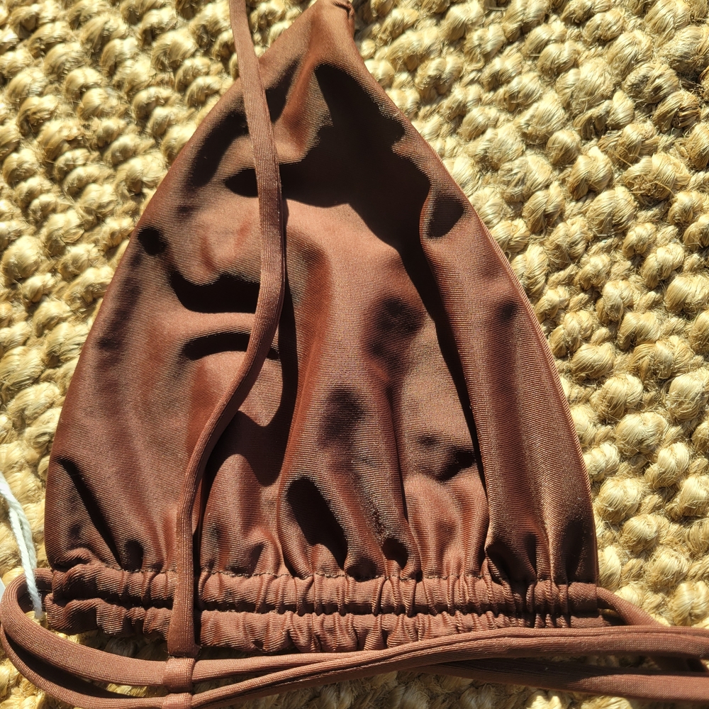 Benoa Swim Siena Bikini Top in Cacao Brown - Picture 7 of 7